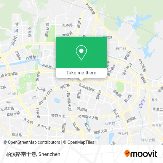 柏溪路南十巷 map