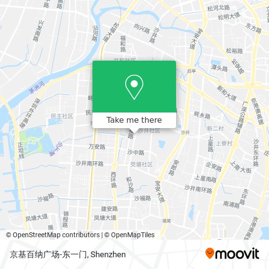 京基百纳广场-东一门 map