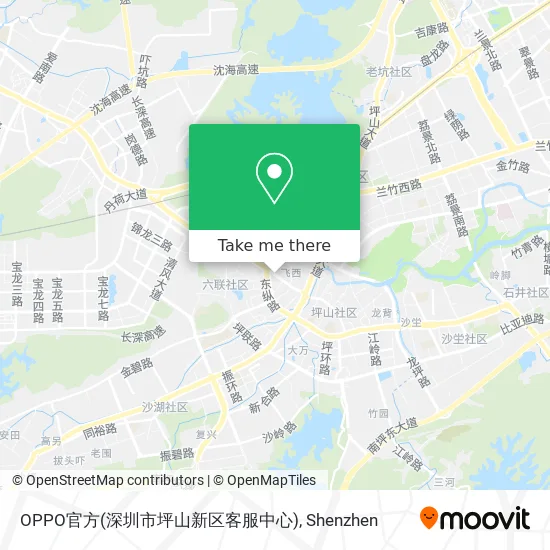 OPPO官方(深圳市坪山新区客服中心) map