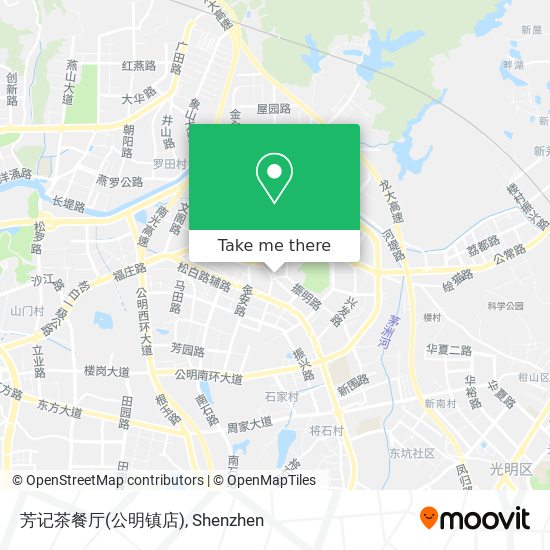 芳记茶餐厅(公明镇店) map