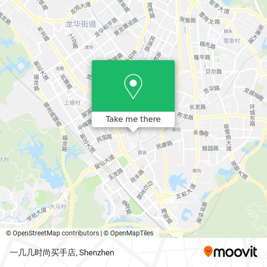 一几几时尚买手店 map