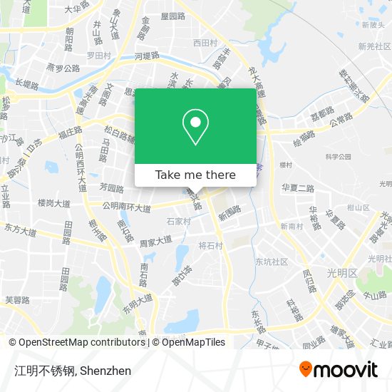 江明不锈钢 map