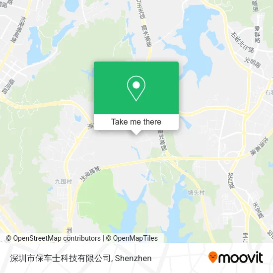 深圳市保车士科技有限公司 map