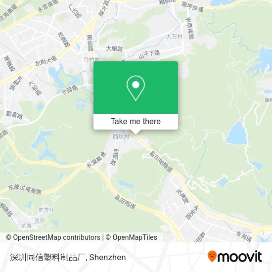 深圳同信塑料制品厂 map