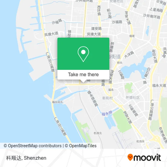 科顺达 map