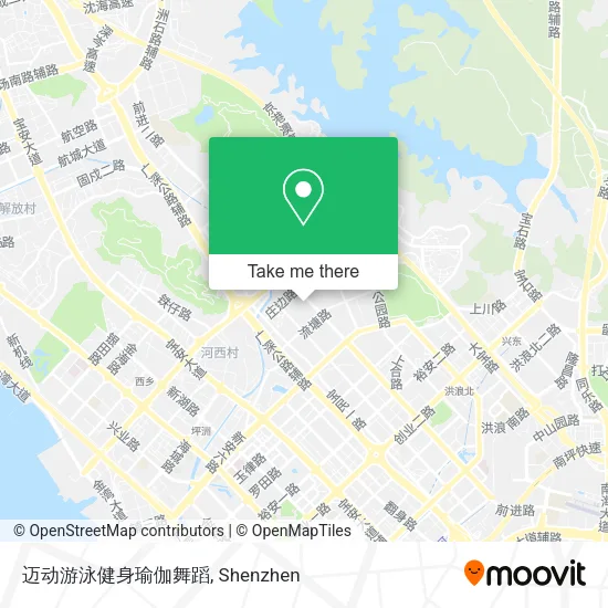 迈动游泳健身瑜伽舞蹈 map