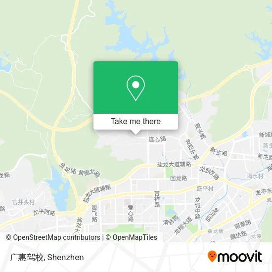 广惠驾校 map