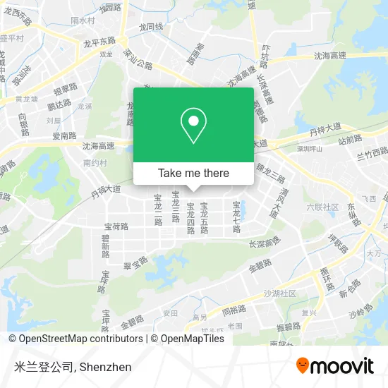 米兰登公司 map