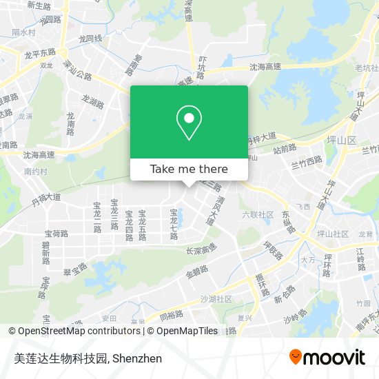 美莲达生物科技园 map