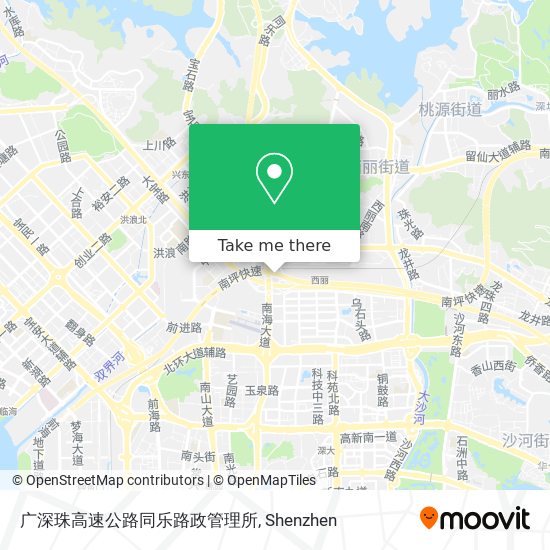 广深珠高速公路同乐路政管理所 map