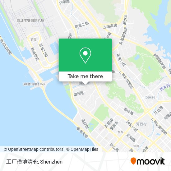工厂借地清仓 map
