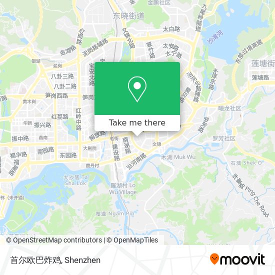 首尔欧巴炸鸡 map