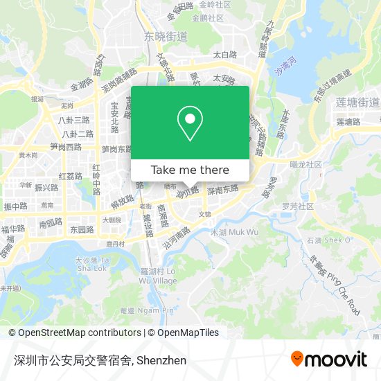 深圳市公安局交警宿舍 map