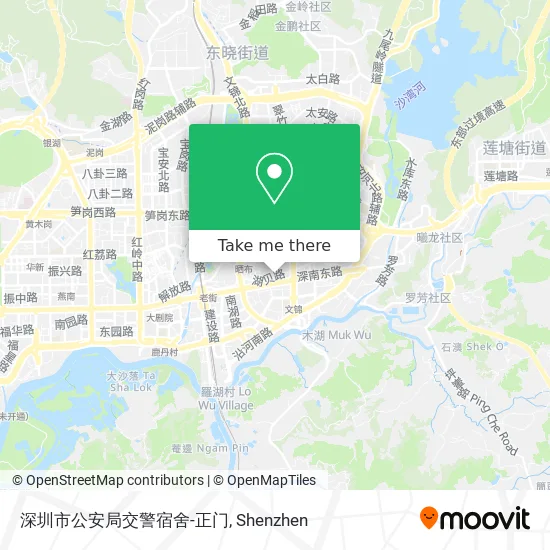 深圳市公安局交警宿舍-正门 map