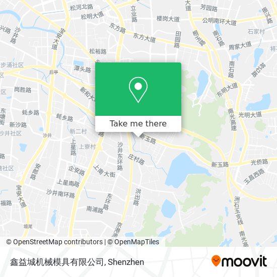 鑫益城机械模具有限公司 map