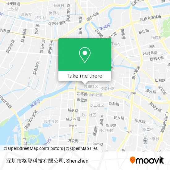 深圳市格登科技有限公司 map