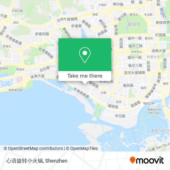 心语旋转小火锅 map