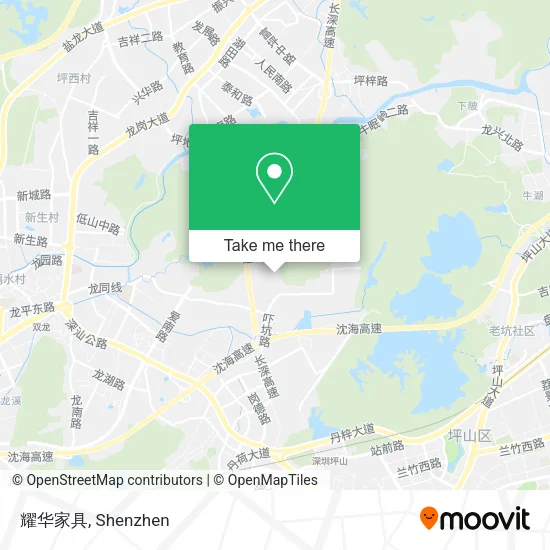 耀华家具 map