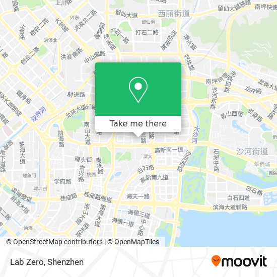 Lab Zero map