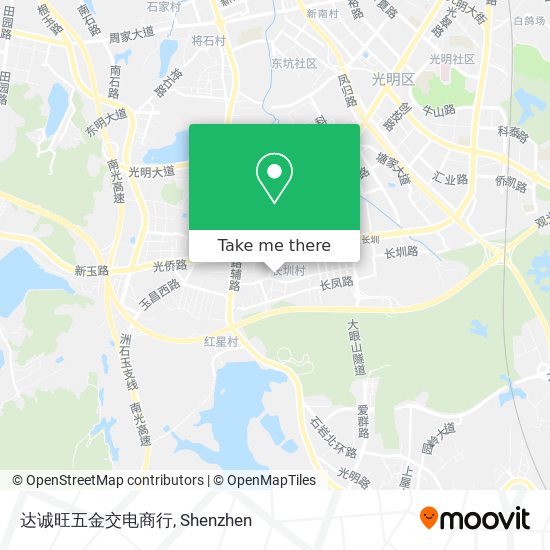 达诚旺五金交电商行 map