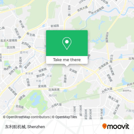 东利航机械 map