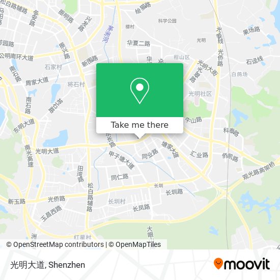 光明大道 map