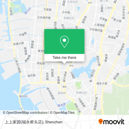 上上家园(福永桥头店) map