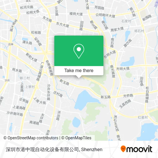 深圳市港中现自动化设备有限公司 map