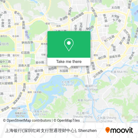 上海银行(深圳红岭支行慧通理财中心) map