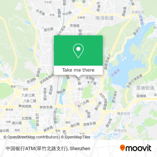 中国银行ATM(翠竹北路支行) map
