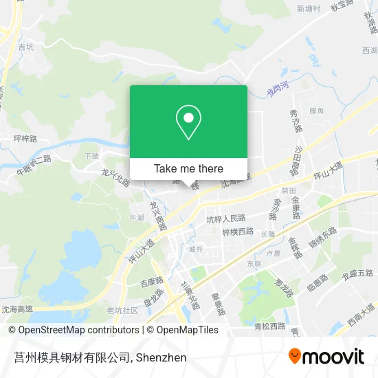 莒州模具钢材有限公司 map
