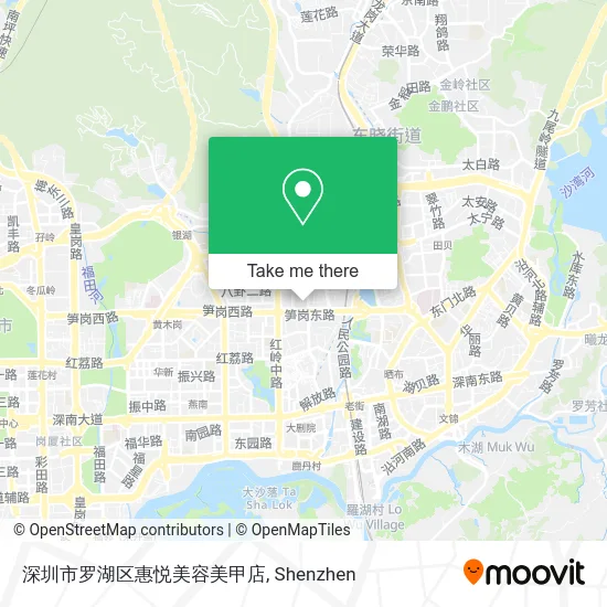 深圳市罗湖区惠悦美容美甲店 map