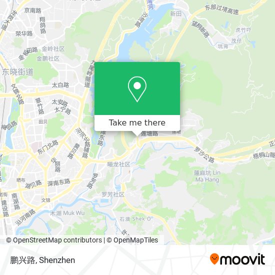 鹏兴路 map