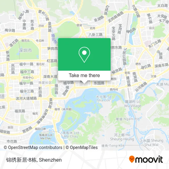 锦绣新居-8栋 map