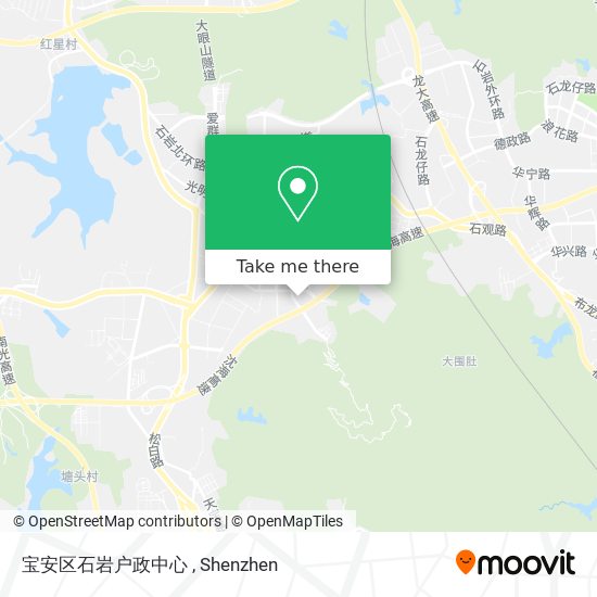 宝安区石岩户政中心 map
