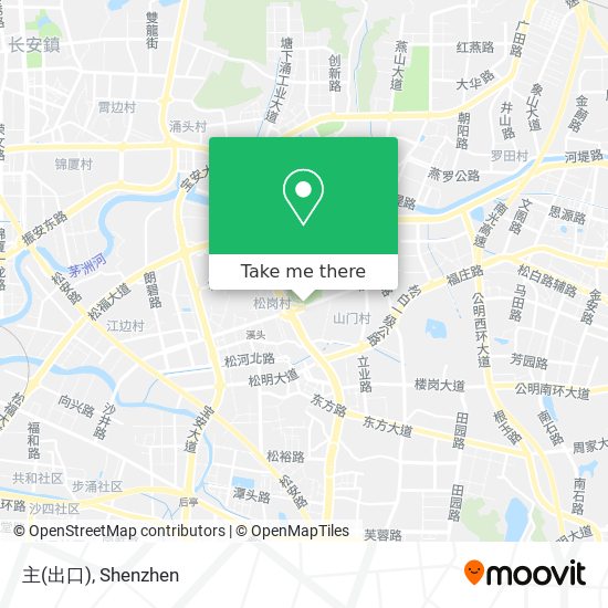 主(出口) map