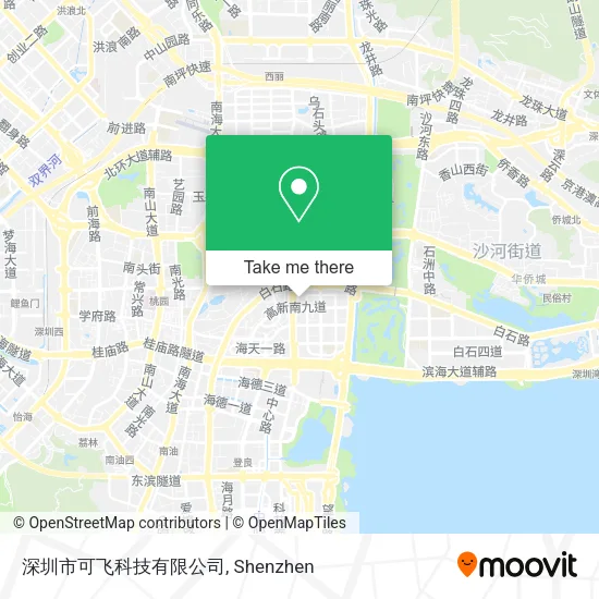 深圳市可飞科技有限公司 map