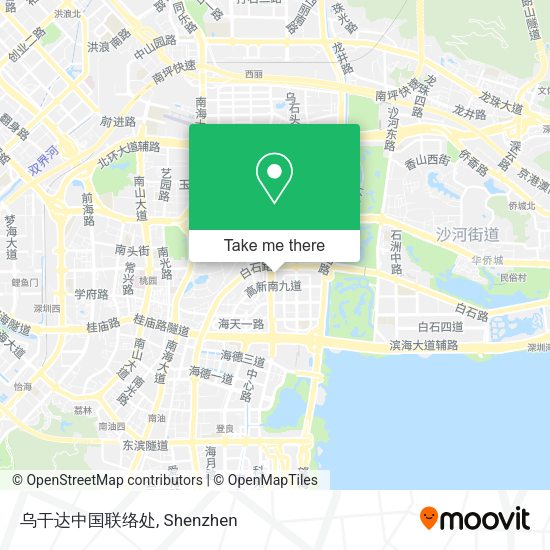 乌干达中国联络处 map