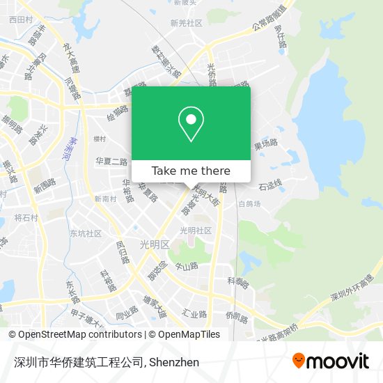 深圳市华侨建筑工程公司 map