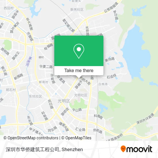 深圳市华侨建筑工程公司 map