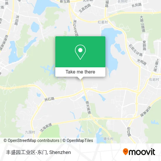 丰盛园工业区-东门 map