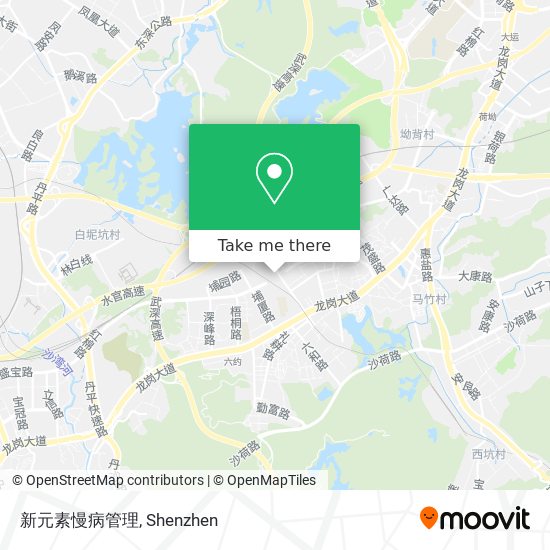 新元素慢病管理 map