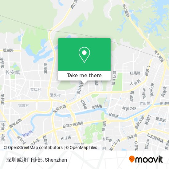 深圳诚济门诊部 map