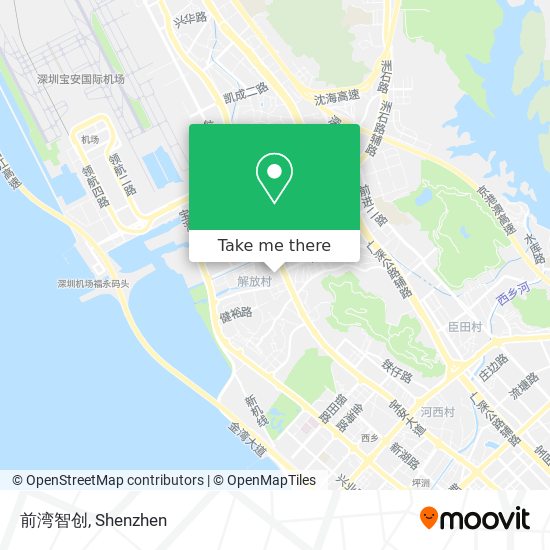前湾智创 map