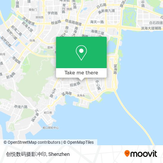 创悦数码摄影冲印 map