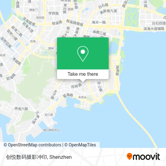 创悦数码摄影冲印 map