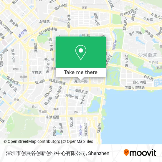 深圳市创展谷创新创业中心有限公司 map