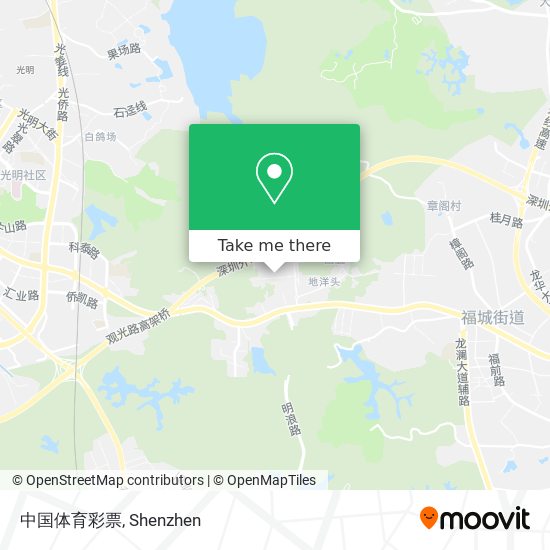 中国体育彩票 map