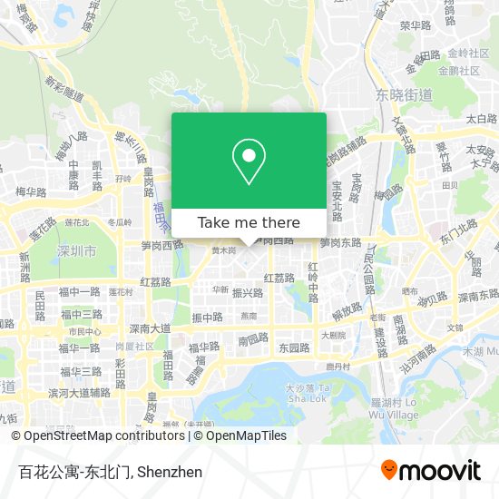 百花公寓-东北门 map