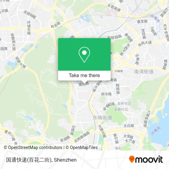 国通快递(百花二街) map